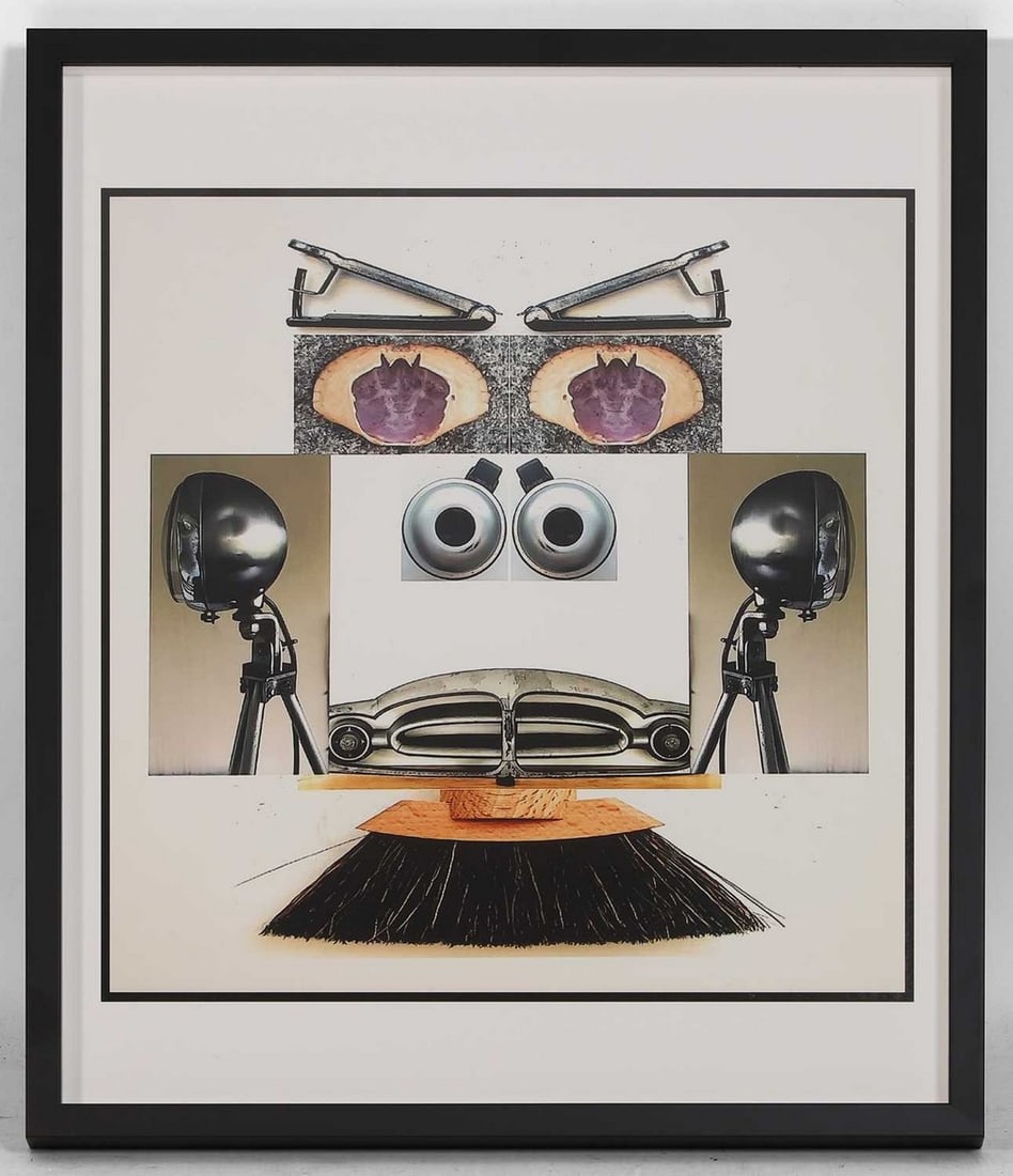 ▲ Kevin Godley (British, b.1945) 'Faces in Places' (1 of 1)