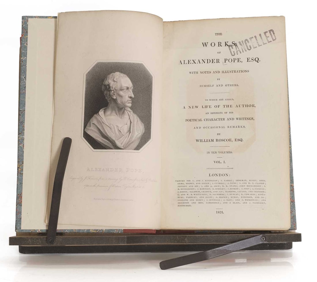 Pope, Alexander: The Works, - 2