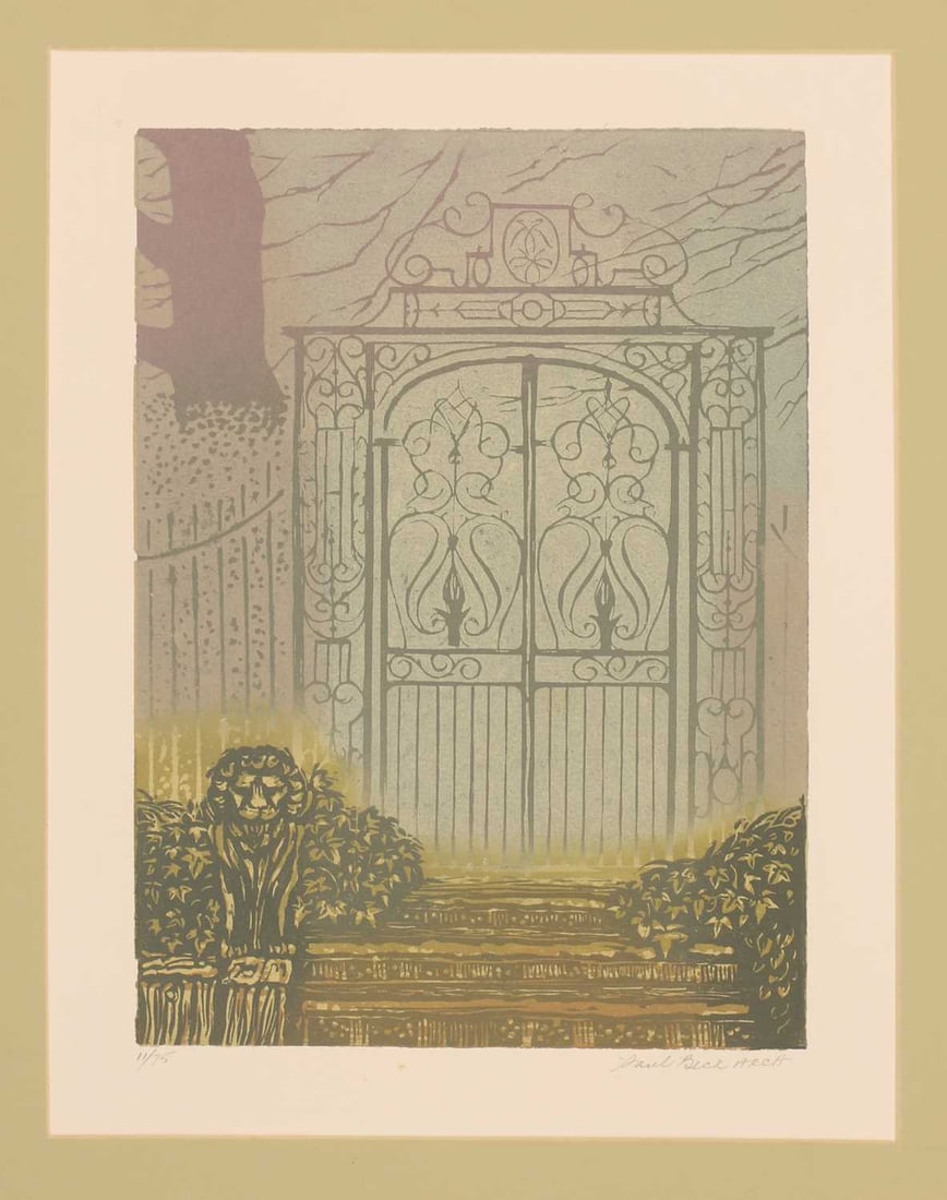 Paul Beck (British, b.1922) a collection of six linocuts, - 2
