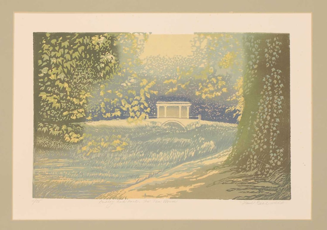 Paul Beck (British, b.1922) a collection of six linocuts, - 4