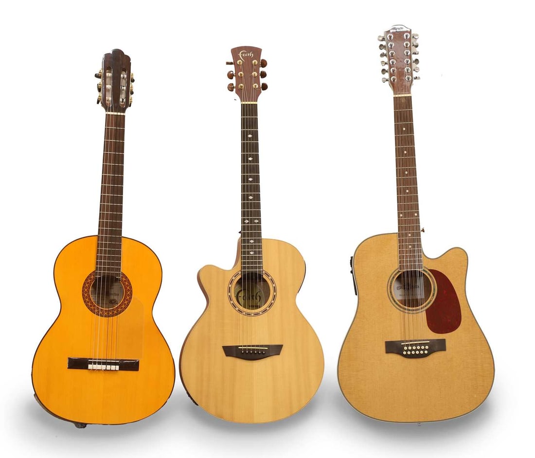 A Faith 'Venus' electro-acoustic guitar, (1 of 2)
