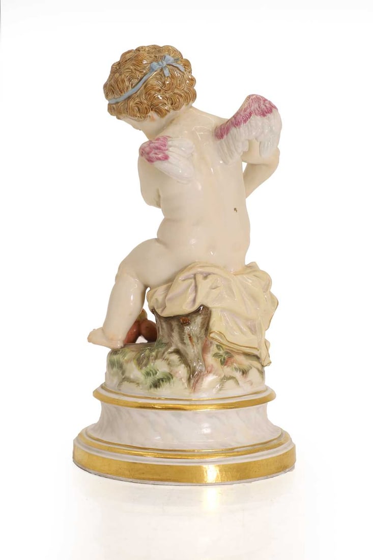A Meissen porcelain figure, late 19th century, - 3