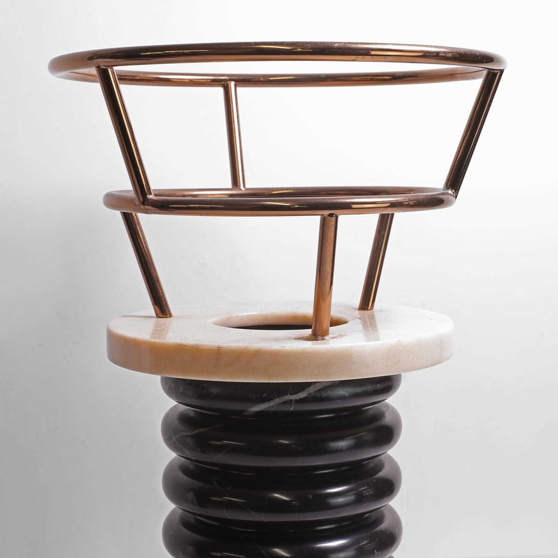 Ettore Sottsass (Italian, 1917-2007), a 'Ringhiera Rossa' vase, - 2
