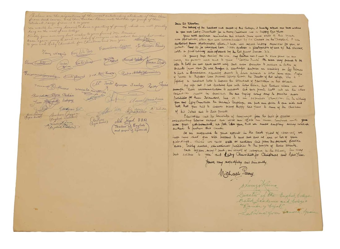 Sir Winston Churchill (1874-1965) interest, dated 1962 - 2