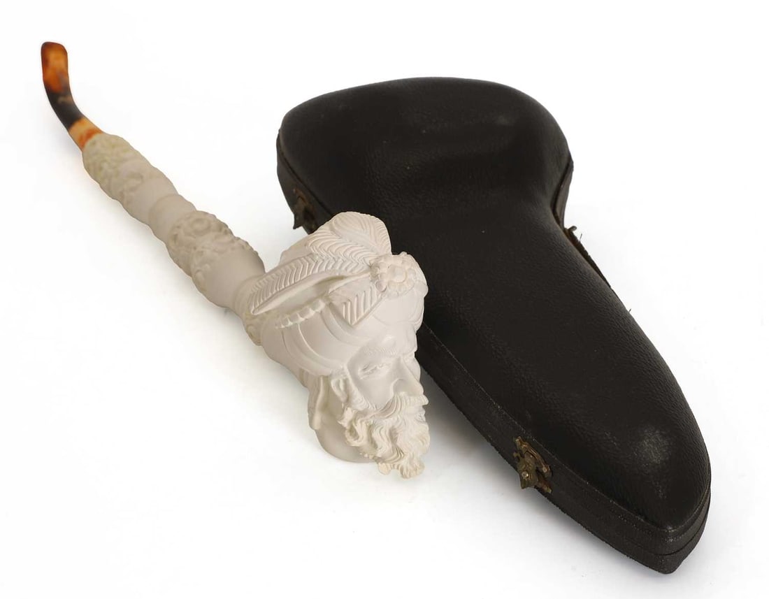 A Meerschaum pipe, 20th century, - 2