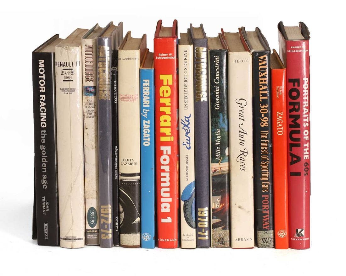 MOTORING - CONTINENTAL AUTOMOBILIA AND MOTOR RACING, (1 of 1)