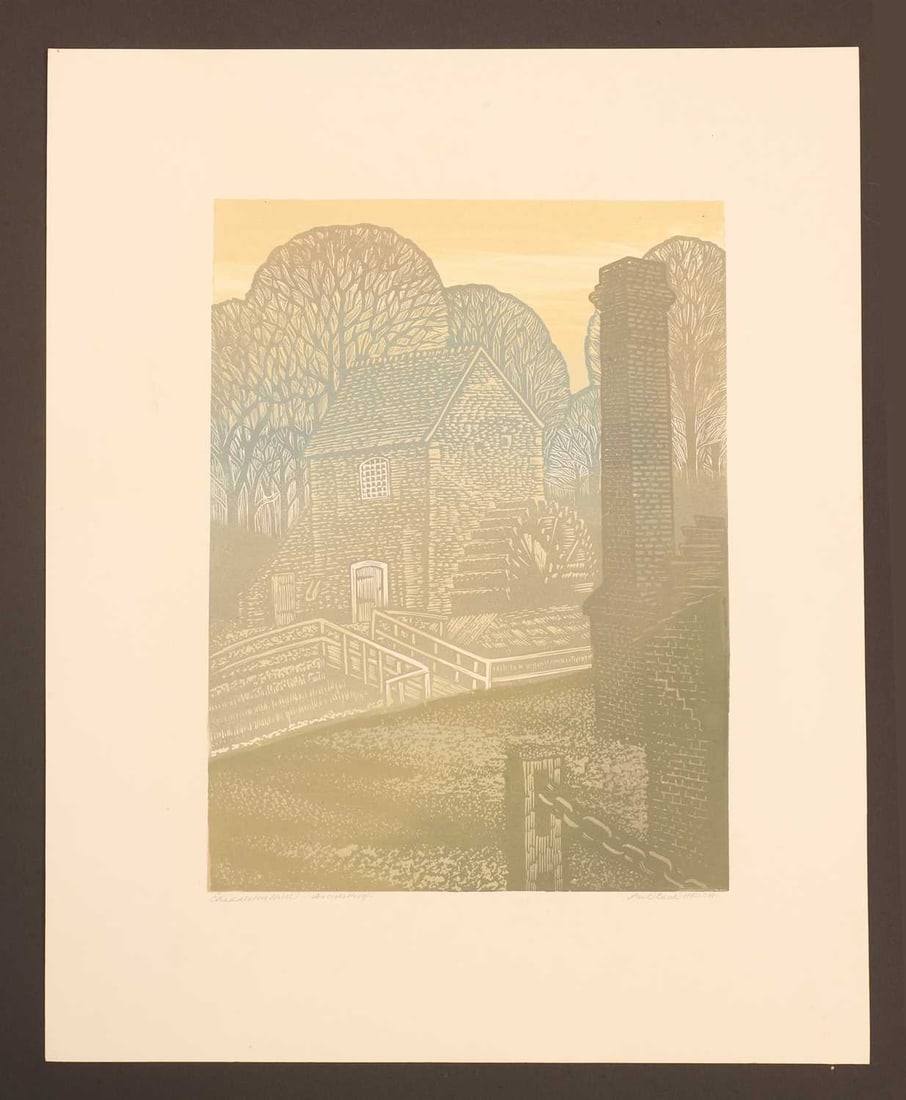 Paul Beck (British, b.1922) a collection of six linocuts, - 6