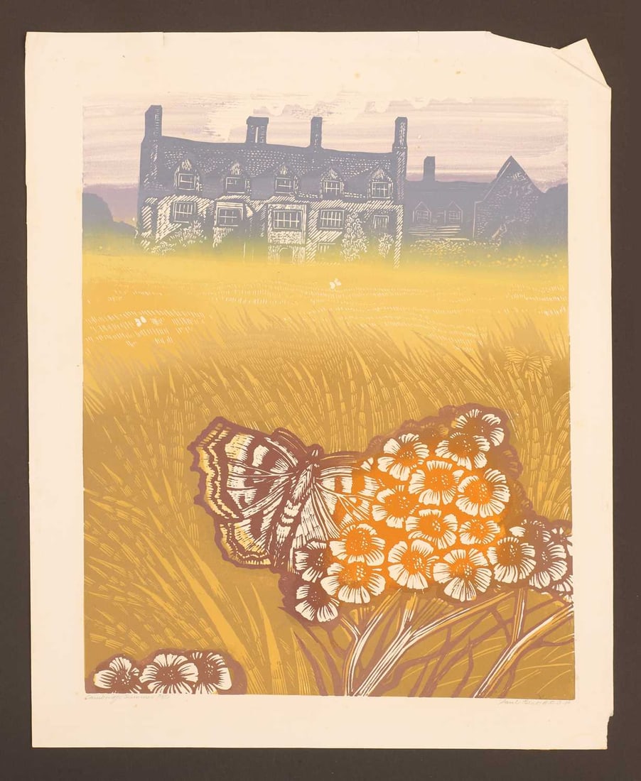Paul Beck (British, b.1922) a collection of seven linocuts, - 4