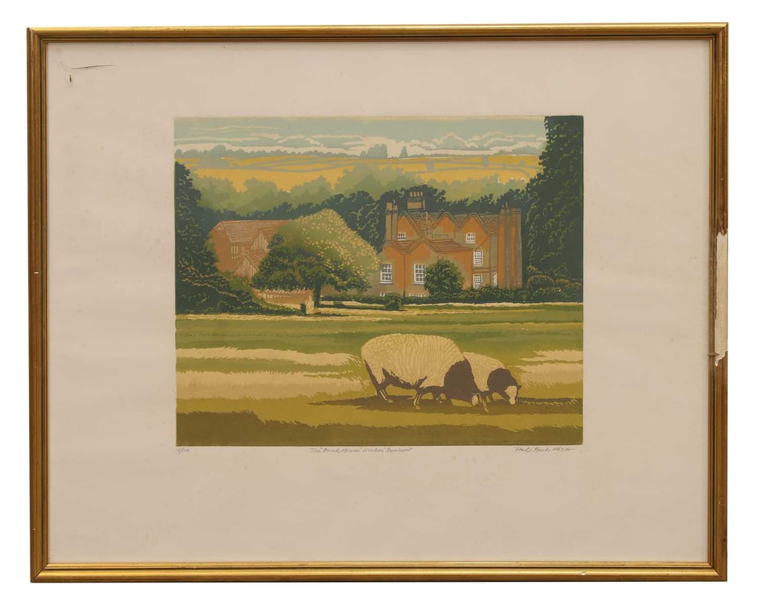 Paul Beck (British, b.1922) 'The Brick House, Wicken Bonhunt' (1 of 1)