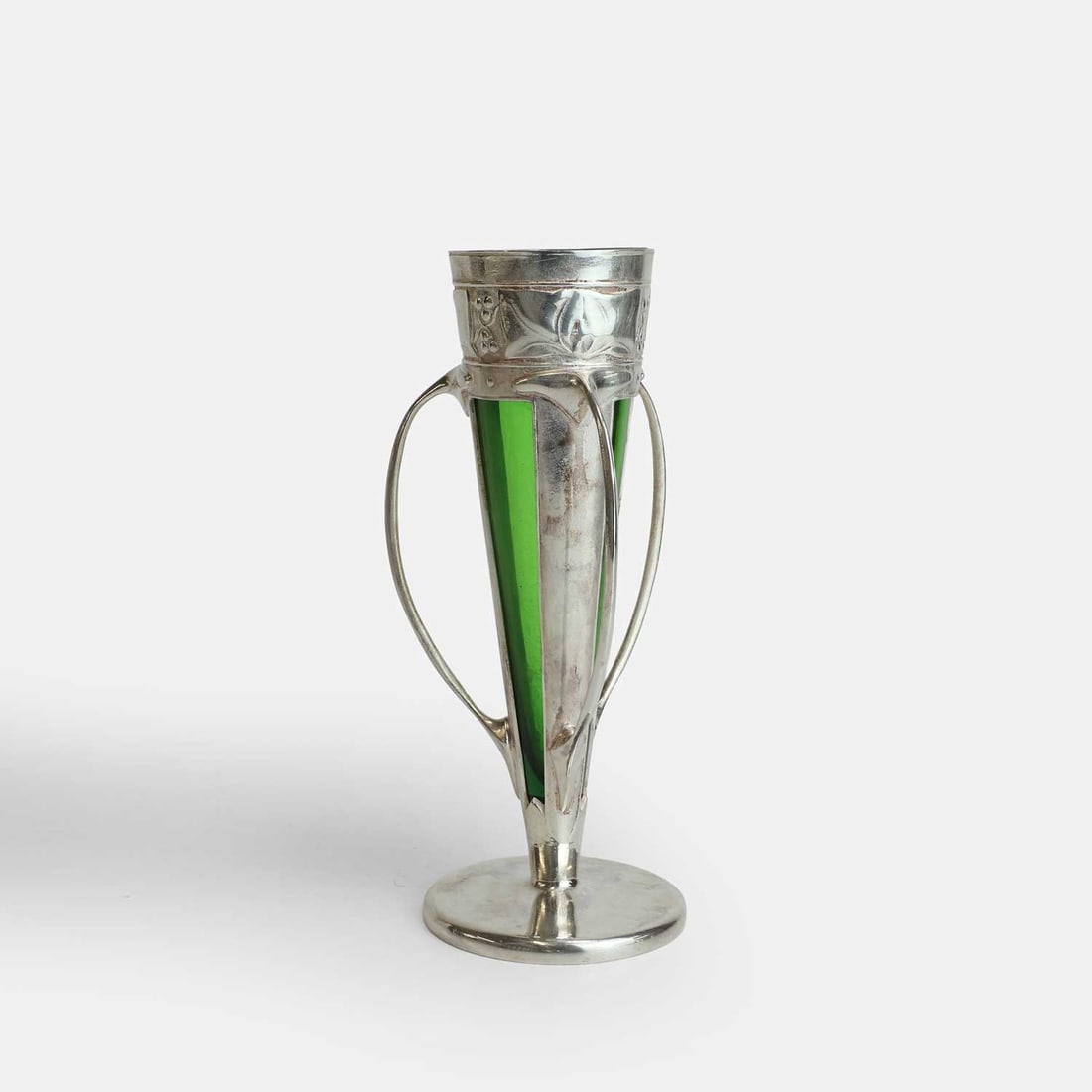 Archibald Knox (British, 1864-1933) for Liberty & Co., a Tudric vase, - 2