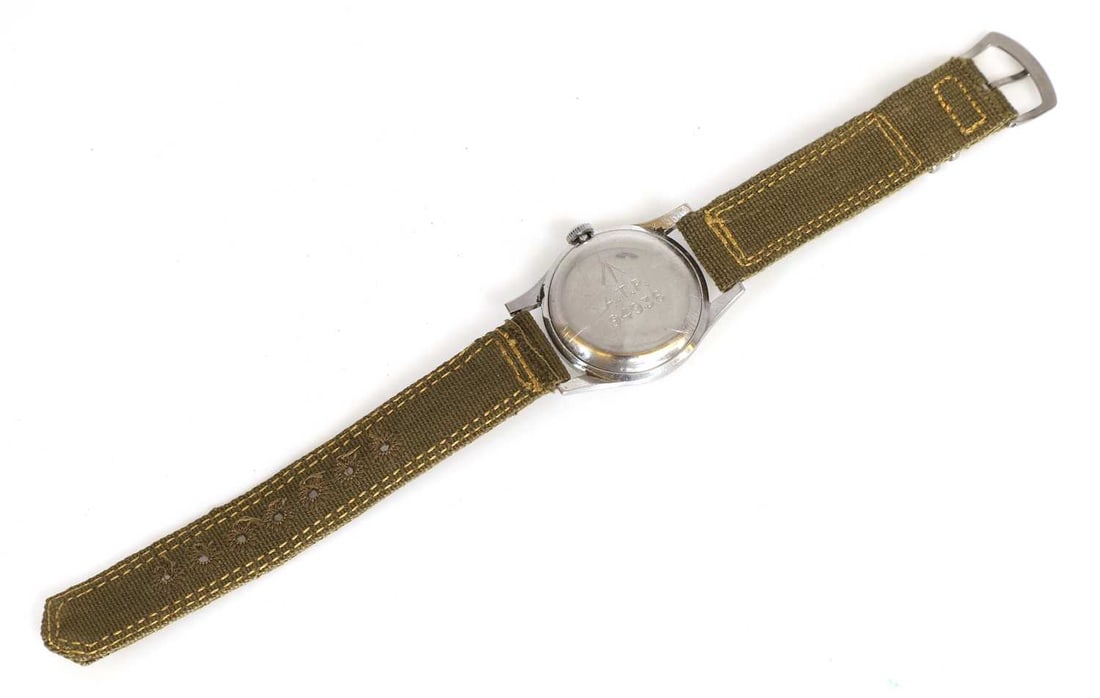 Ebel, a WWII British military issue mechanical wristwatch, - 2