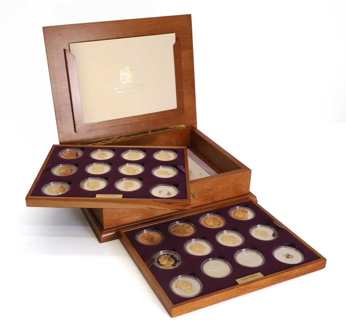 Coins, Great Britain, Elizabeth II (1952-2022), - 2