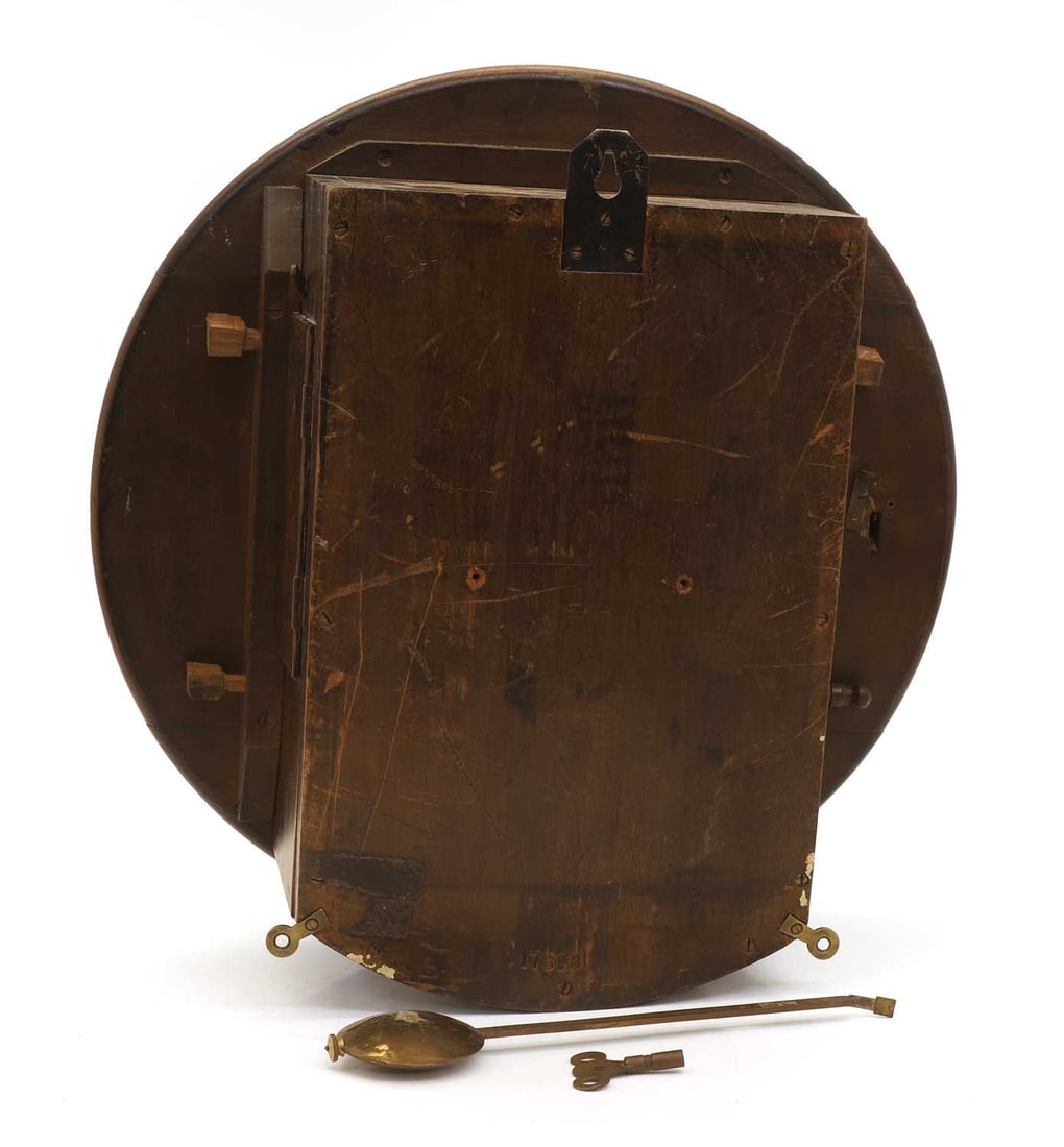 A WWII RAF operations room sector wall clock, 1940s, - 2
