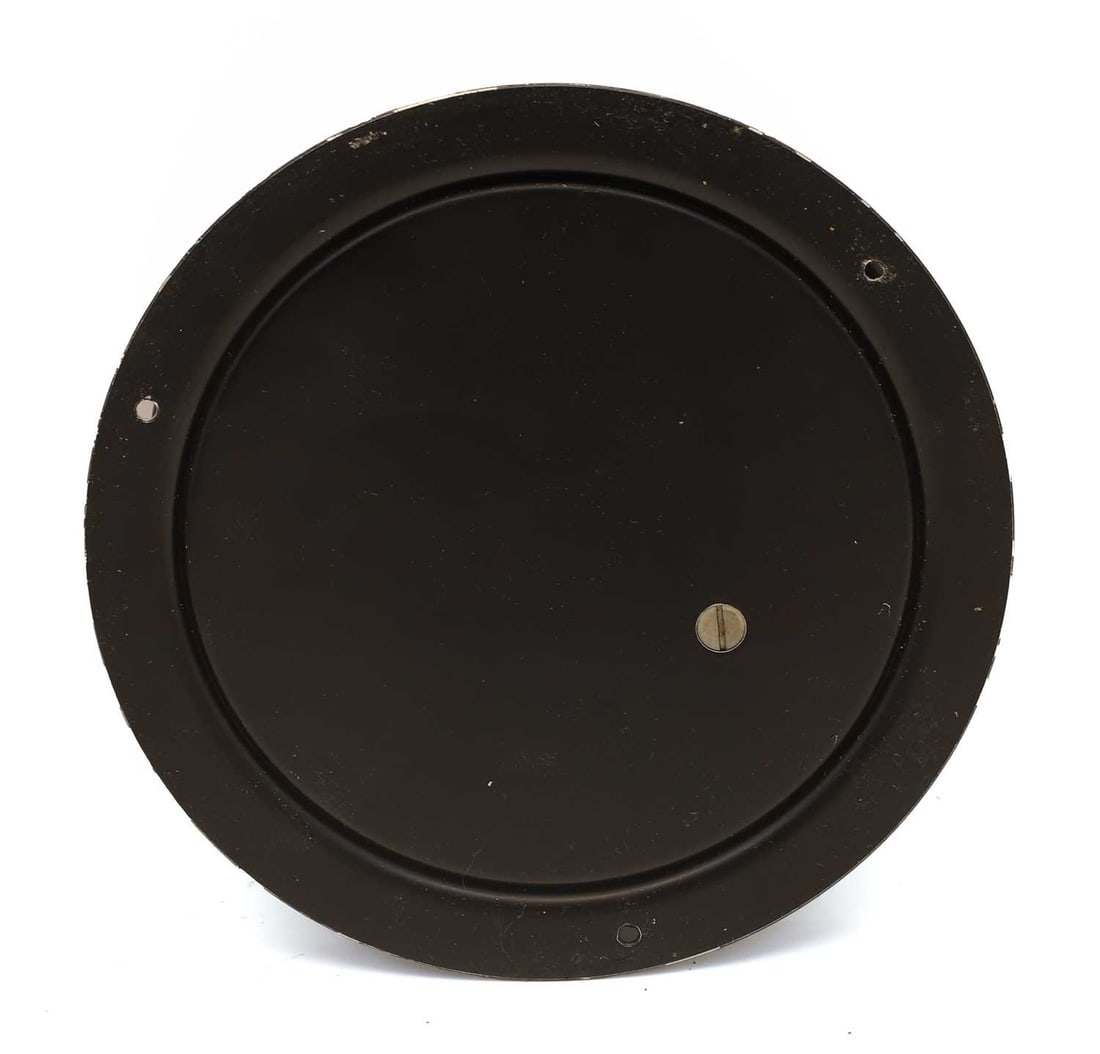 A WWII Kriegsmarine bulkhead aneroid barometer, circa 1945, - 3