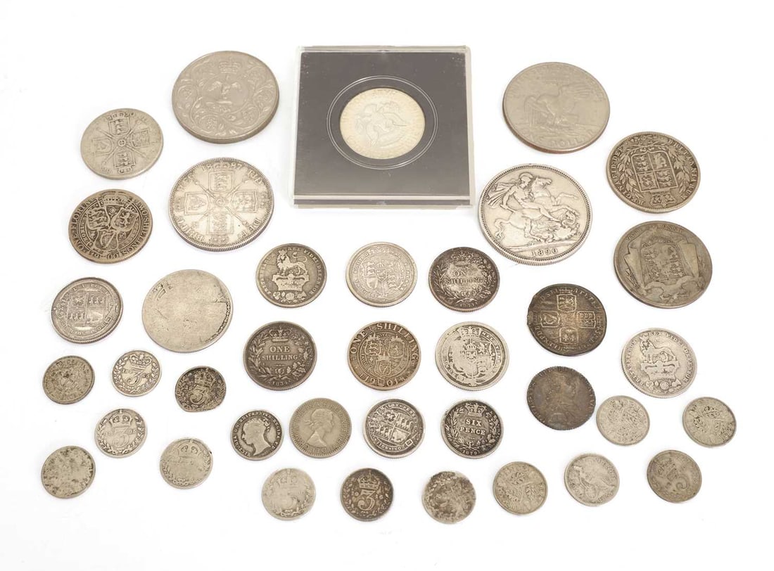 Coins, Great Britain & World, - 2
