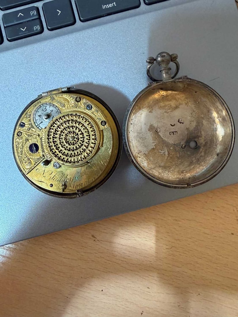 A collection of pocket watches and a wristwatch, - 2