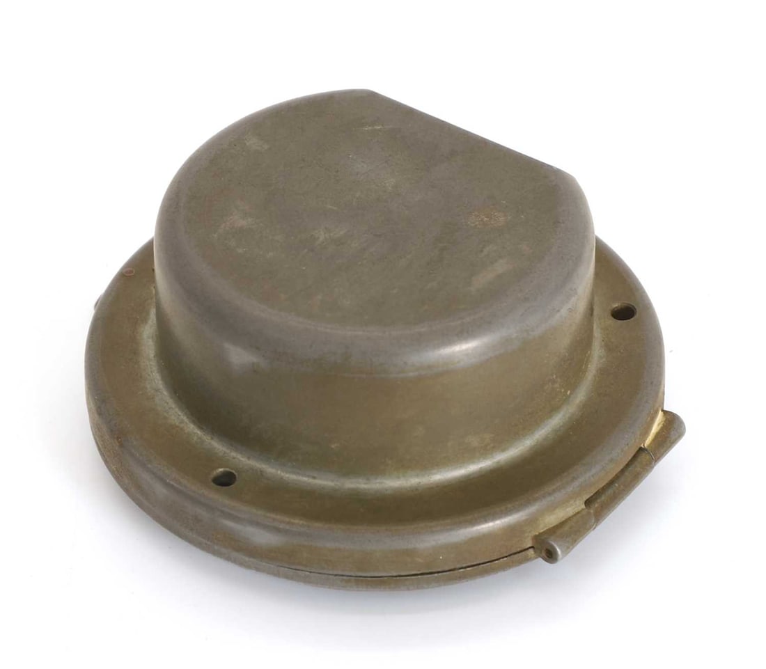 A German Station Uhr or Betriebsuhr clock, dated 1944, - 2