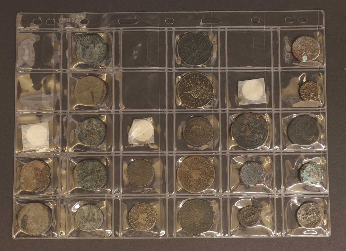 A collection of world coins, Roman and later, - 9