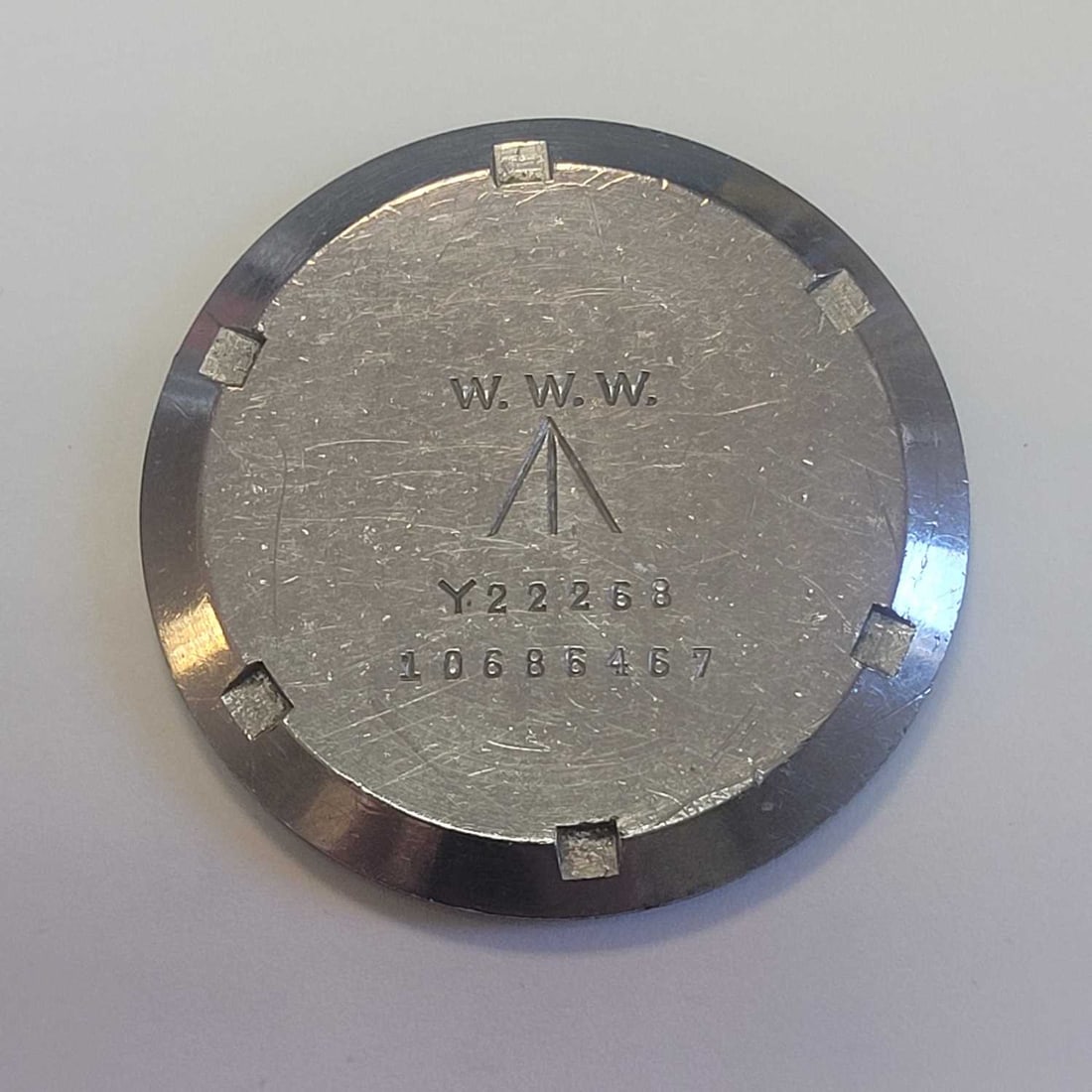 An Omega WWII stainless steel military-issued 'Dirty Dozen' mechanical wristwatch, circa 1944, - 5