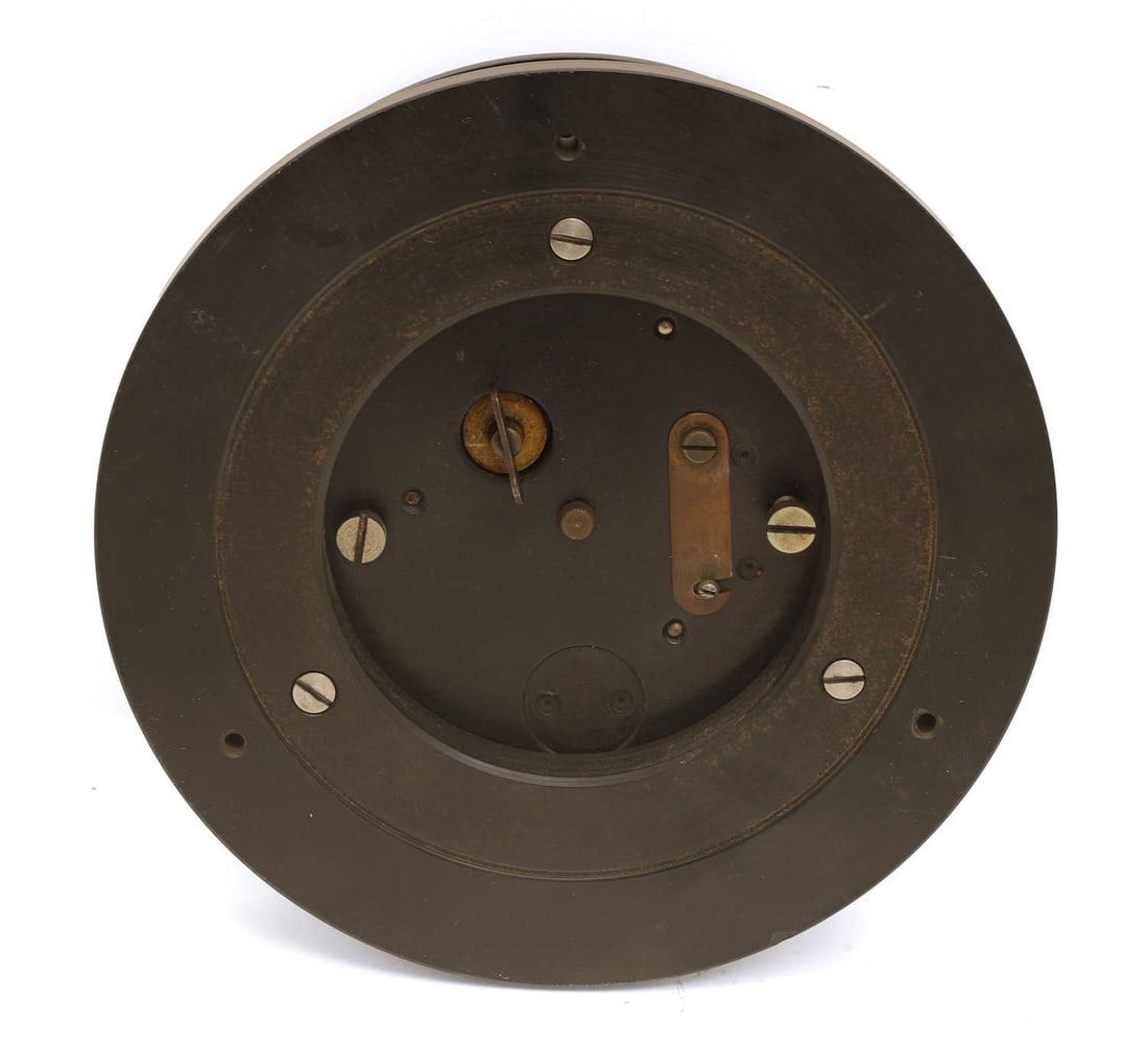 A German Kriegsmarine ships bulkhead clock, 1940s, - 2