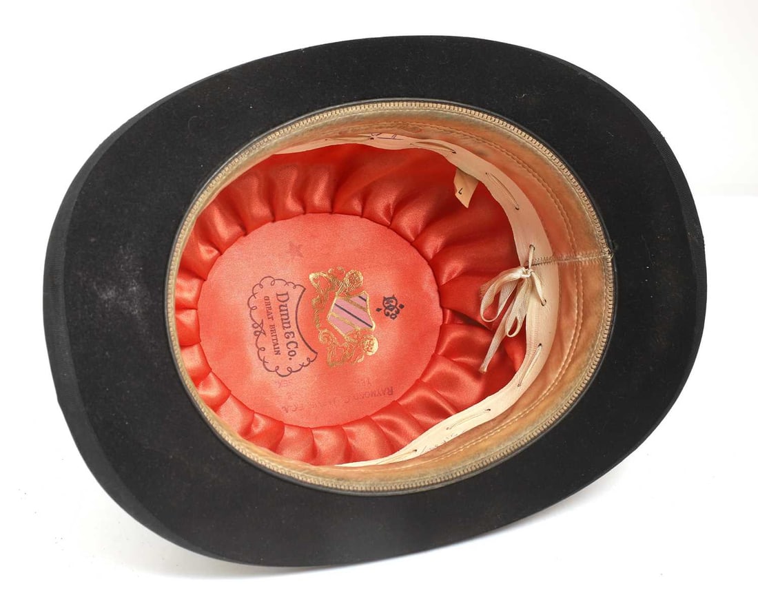 A signed Bobby Moore signed bowler hat, circa 1970s, - 3