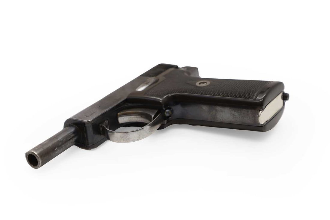 A deactivated Webley model 1908 semi-automatic pistol, 20th century, - 2