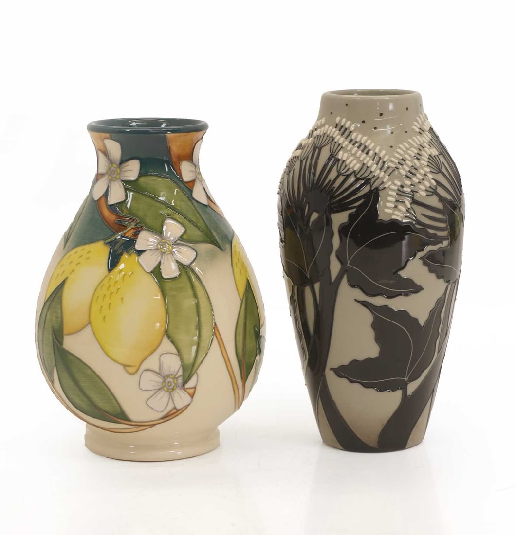 Two Moorcroft vases, - 2