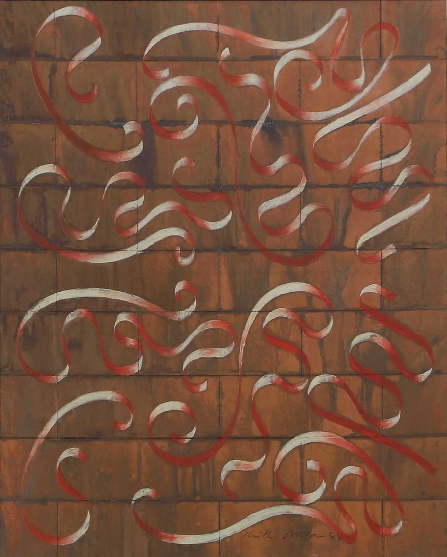 Keith Milow (British, b.1945) '88/67/D' (1 of 4)
