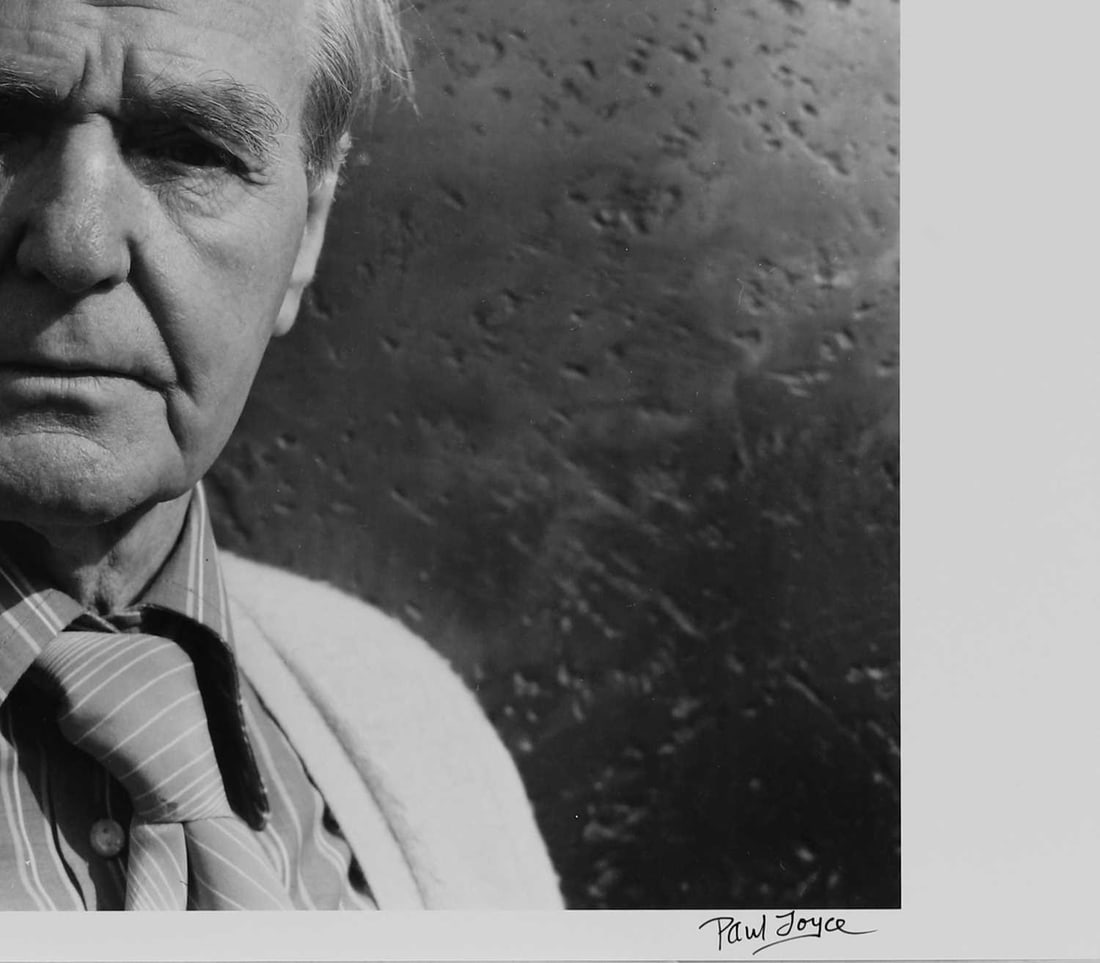 Paul Joyce (British, b.1940) Henry Moore at his home in Much Hadham, 1976 - 3