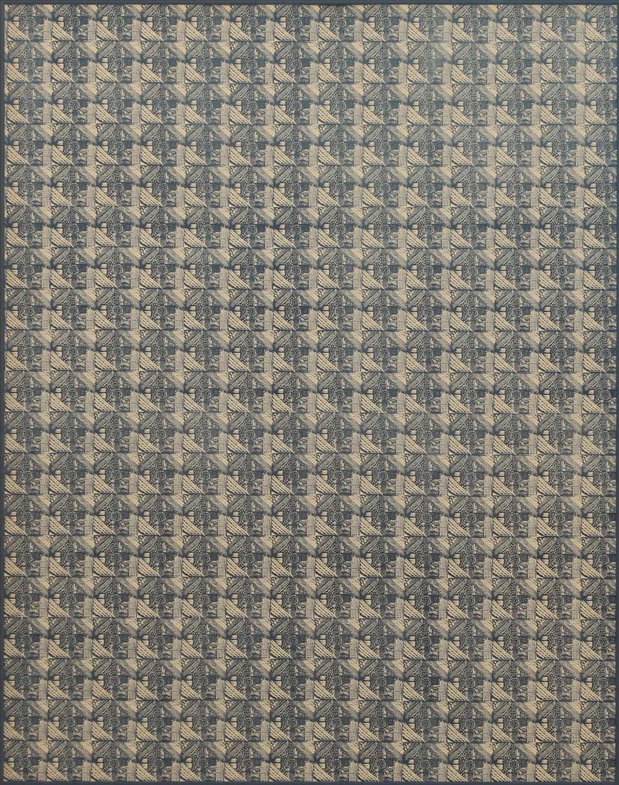 A group of four Curwen Press endpapers designed by Eric Ravilious (1903-1942), Paul Nash (1889-1946) - 8