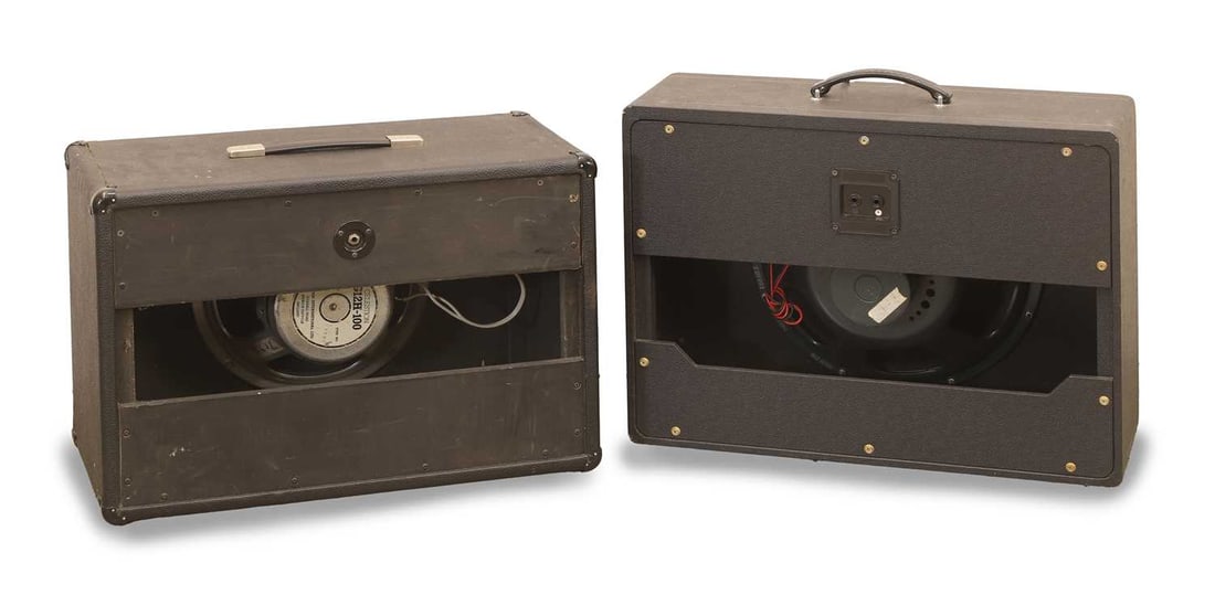 A Vox style 1 x 12 guitar speaker cabinet, - 2
