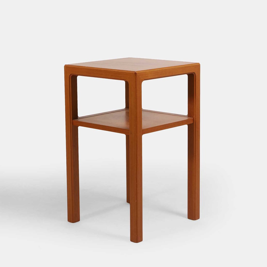 Kenmochi Design Associates for Tendo Mokko, a teak service table, (1 of 2)