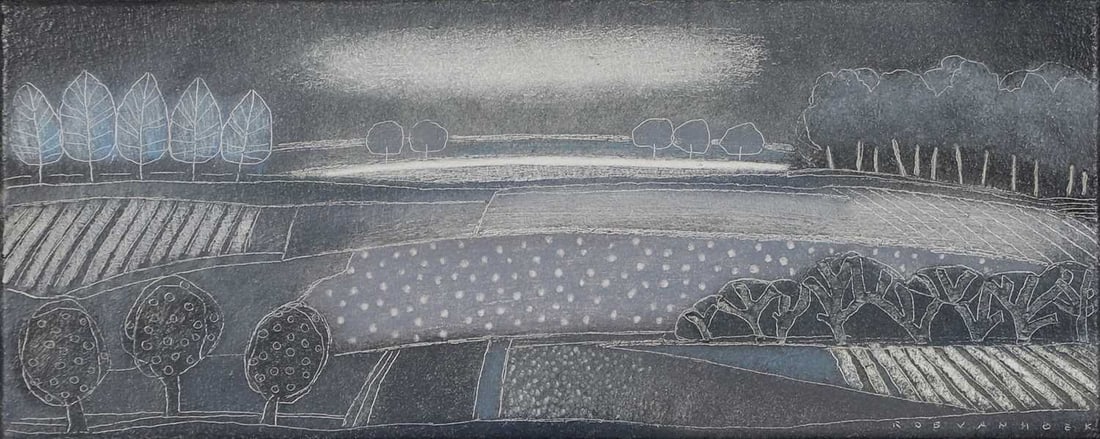 Rob van Hoek (Dutch, b.1953) 'In the Last Light' and 'Nights in White Satin' - 6