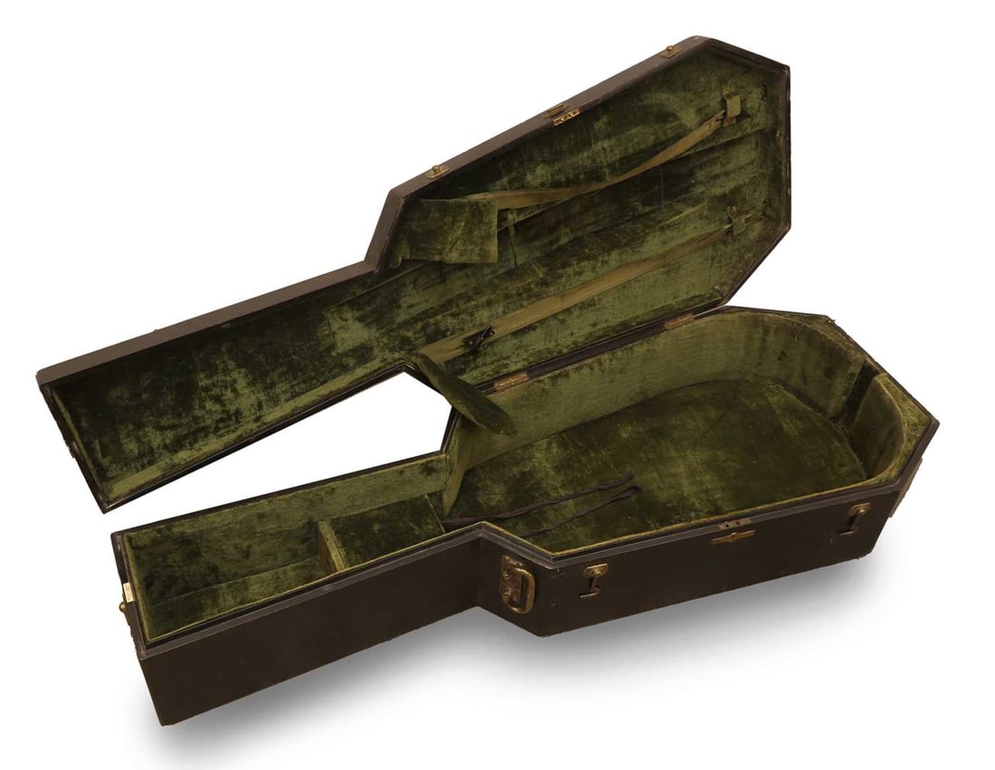 A W.E. Hill & Sons cello case, early 20th century, - 2