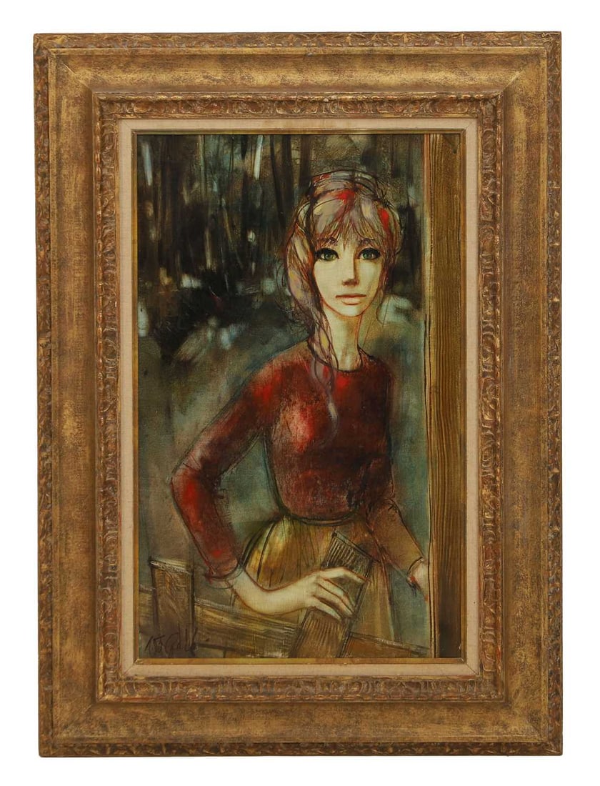 Jean-Baptiste Valadié (French, b.1933) 'A l'Orée du Bois' - 2