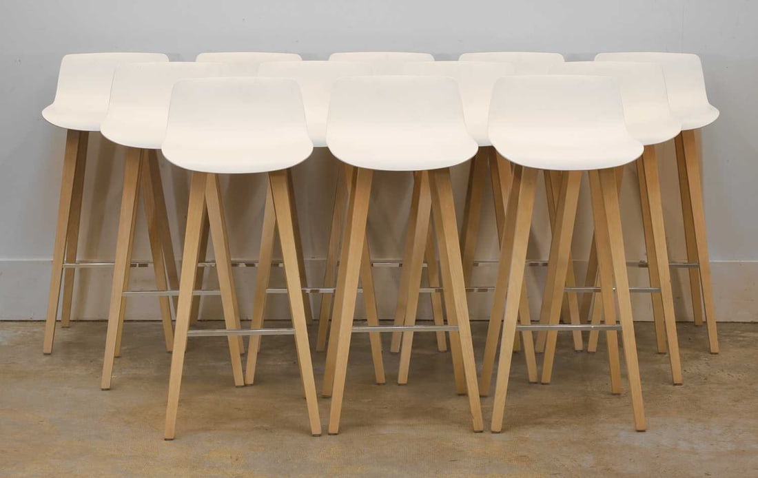 A pair of Brunner Hoc Poseur bench tables, of modern manufacture, - 2