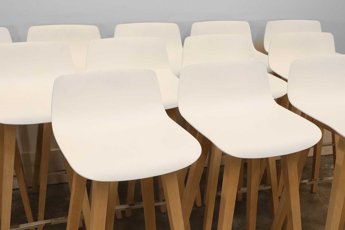 A pair of Brunner Hoc Poseur bench tables, of modern manufacture, - 3