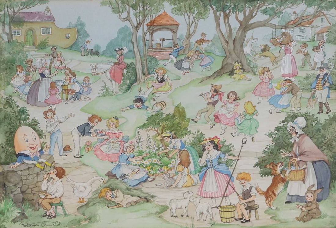 Patience Arnold (British, 1901-1992) Nursery rhymes and fairy tales - 2