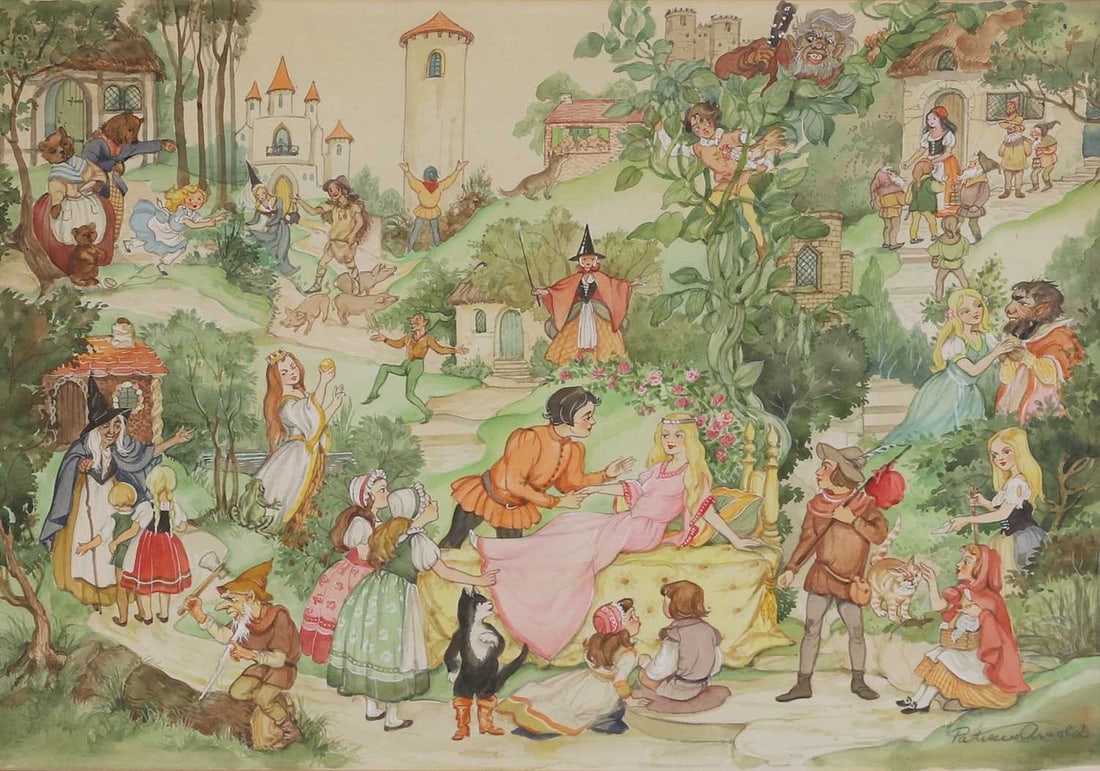 Patience Arnold (British, 1901-1992) Nursery rhymes and fairy tales - 6