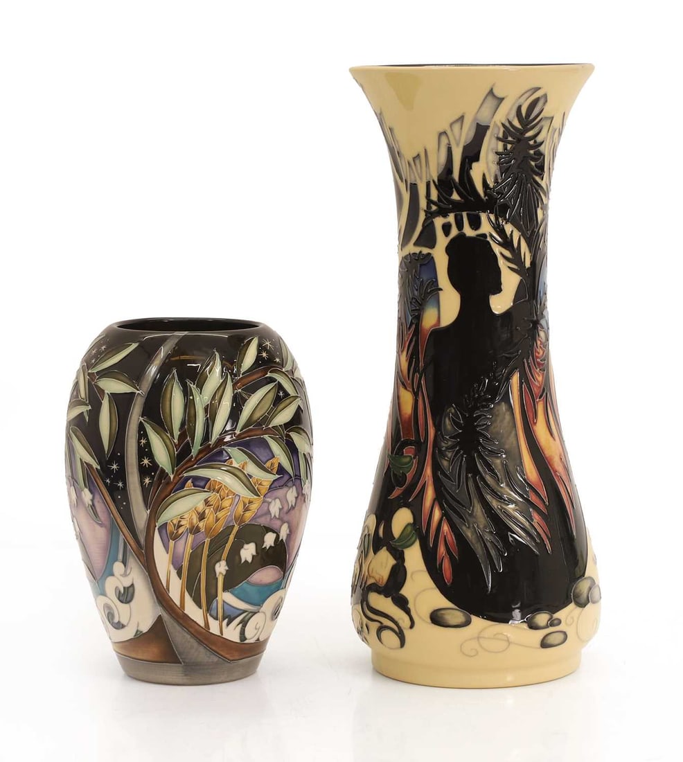 Two Moorcroft vases, (1 of 2)