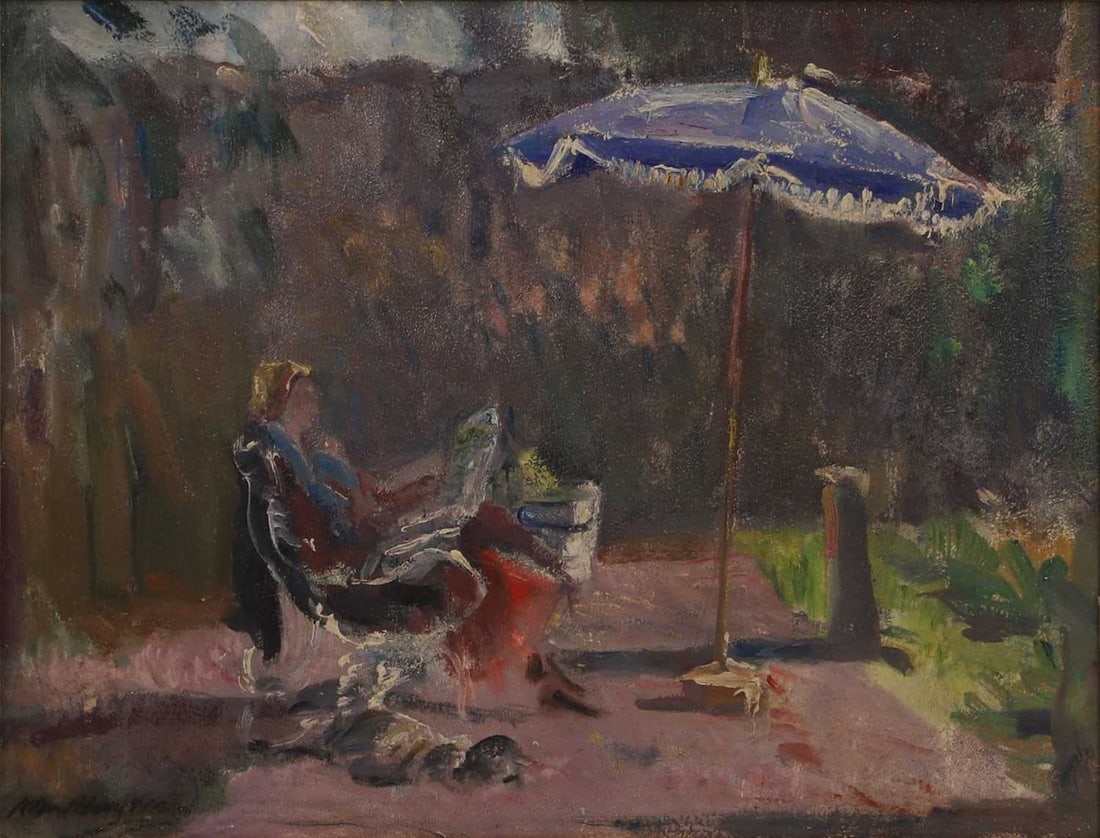 Arthur Hayward (British, 1889-1962) 'Summer Afternoon' (1 of 4)