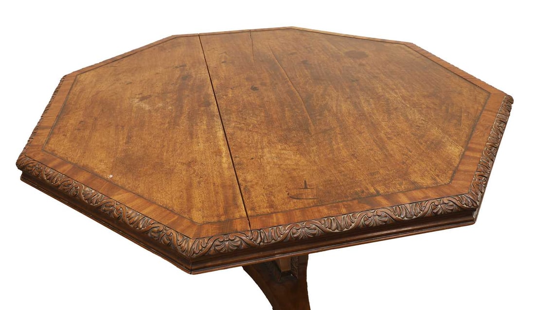 A Regency mahogany centre table, circa 1820, - 2