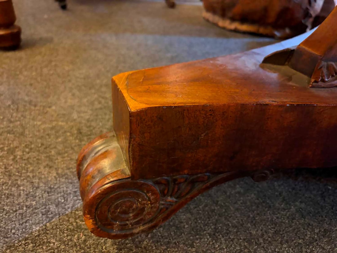 A Regency mahogany centre table, circa 1820, - 3