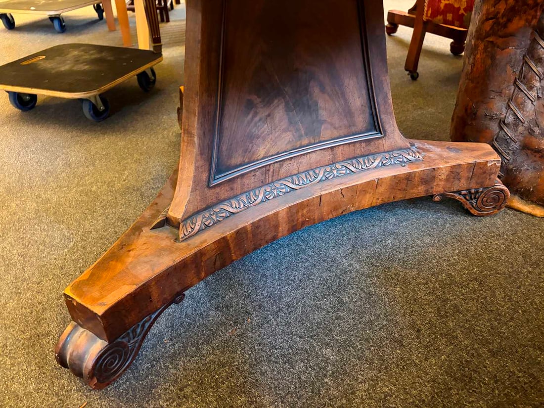 A Regency mahogany centre table, circa 1820, - 5