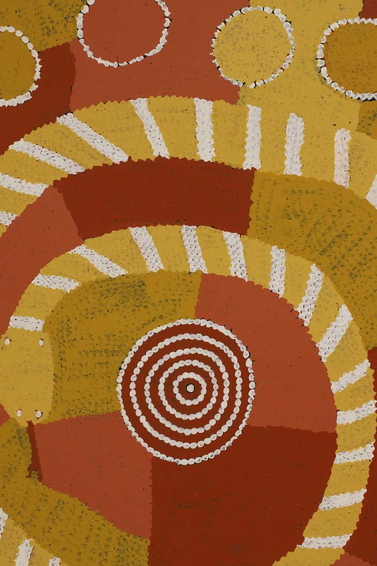Billy Stockman Tjapaltjarri (Australian, circa 1927-2015) Serpent - 4