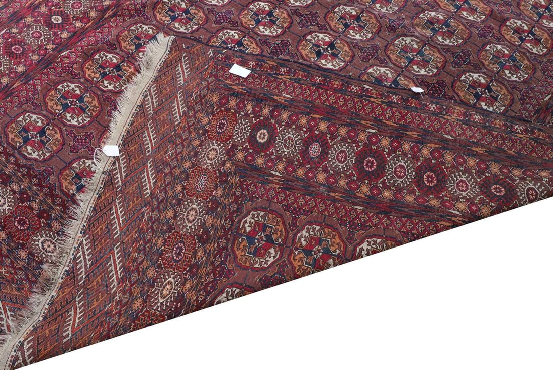 A Turkaman rug, - 2