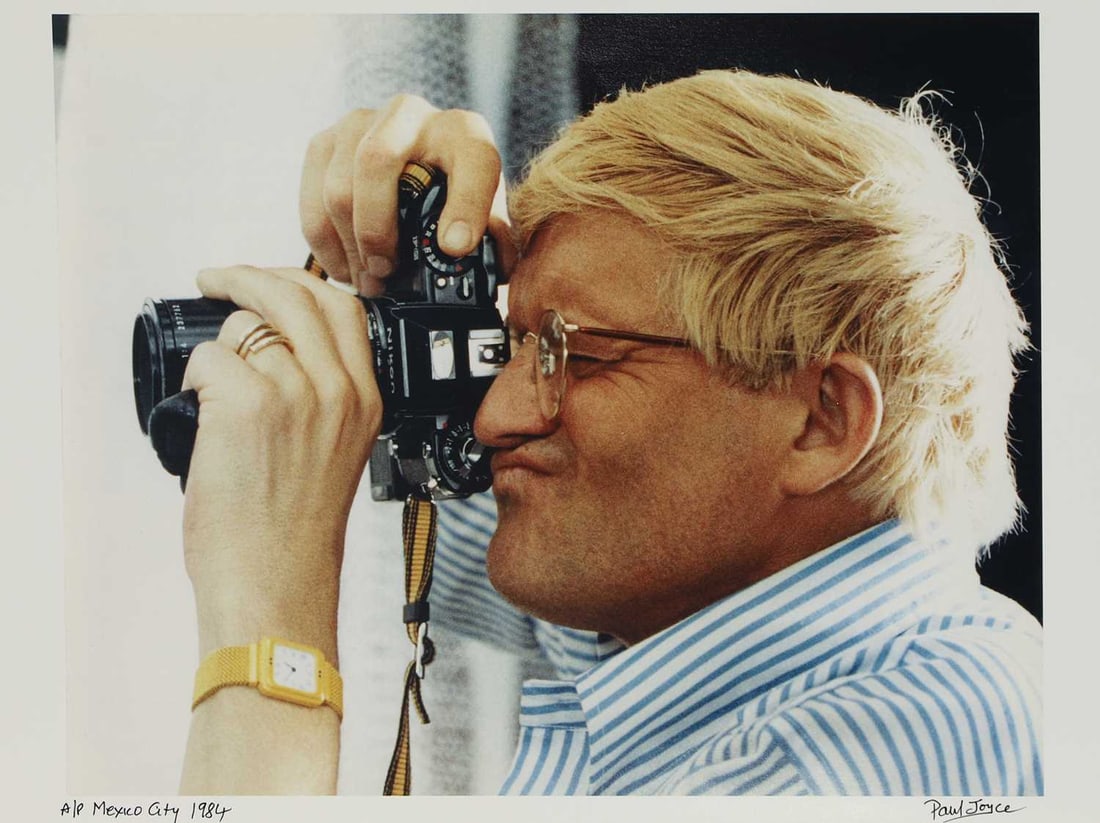Paul Joyce (British, b.1940) David Hockney, Mexico City, 1984 - 2