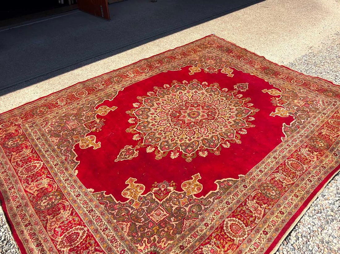 A Persian Keshan carpet, 20th century, - 2