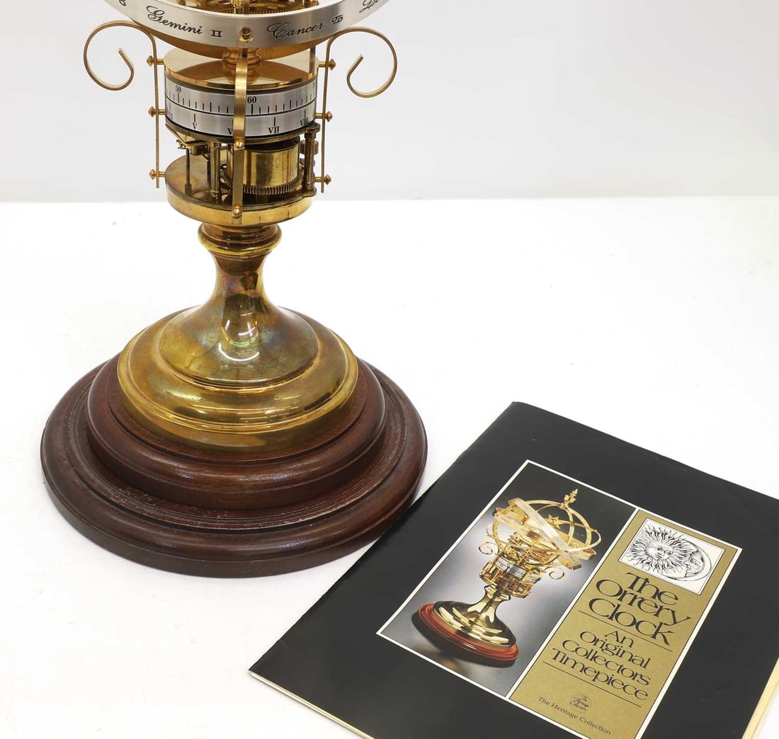 An Orrery Zodiac clock, - 2