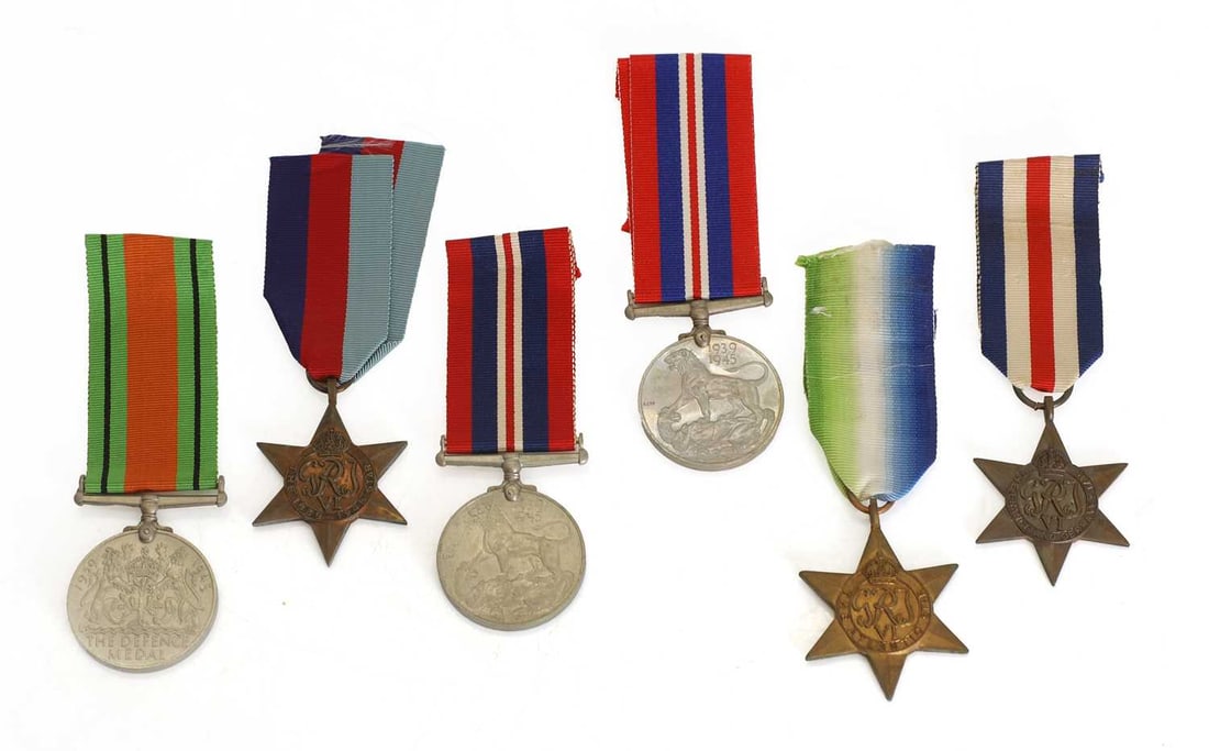 A WW2 group of medals, (1 of 2)